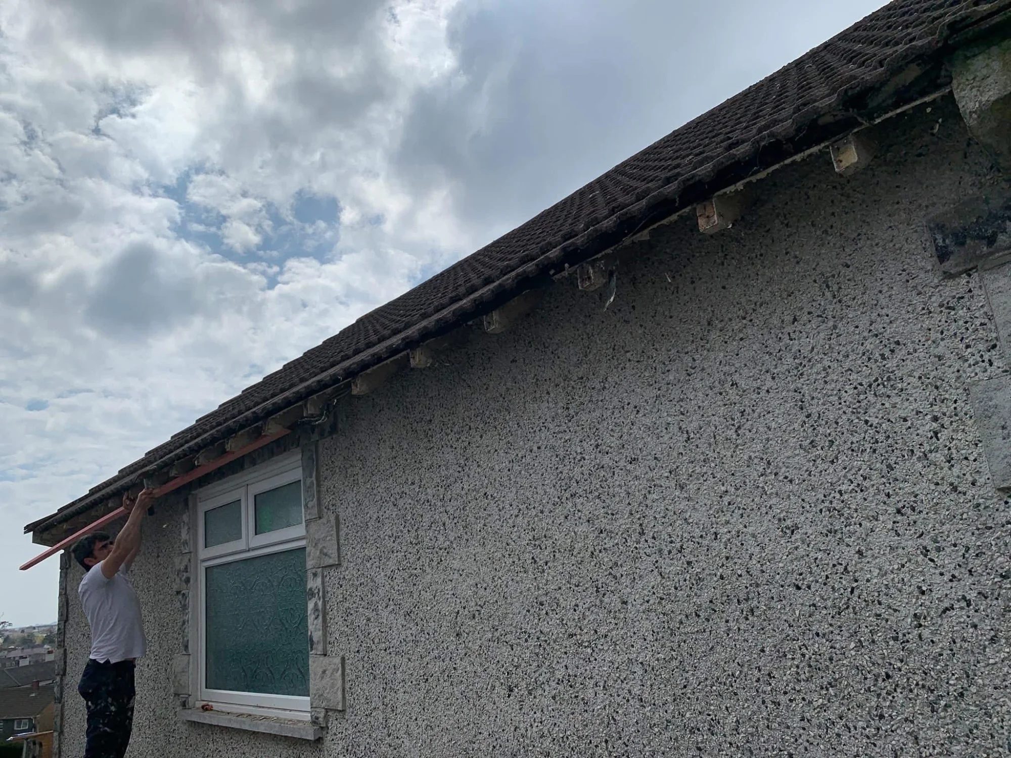 Storm damage roof repairs in Saltash