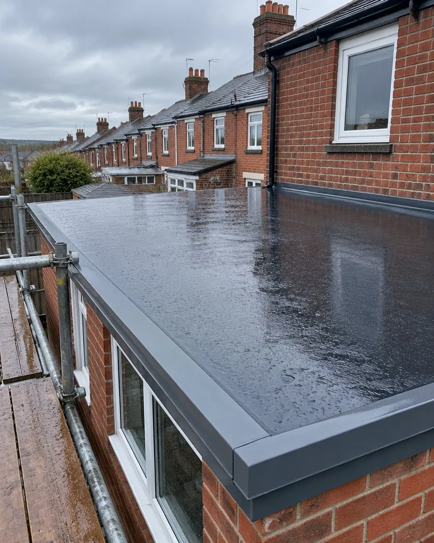 EPDM rubber roofing in Saltash