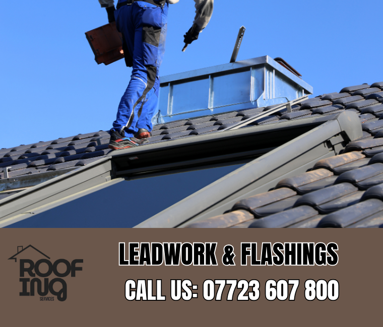 Lead roofing and flashing work in Saltash