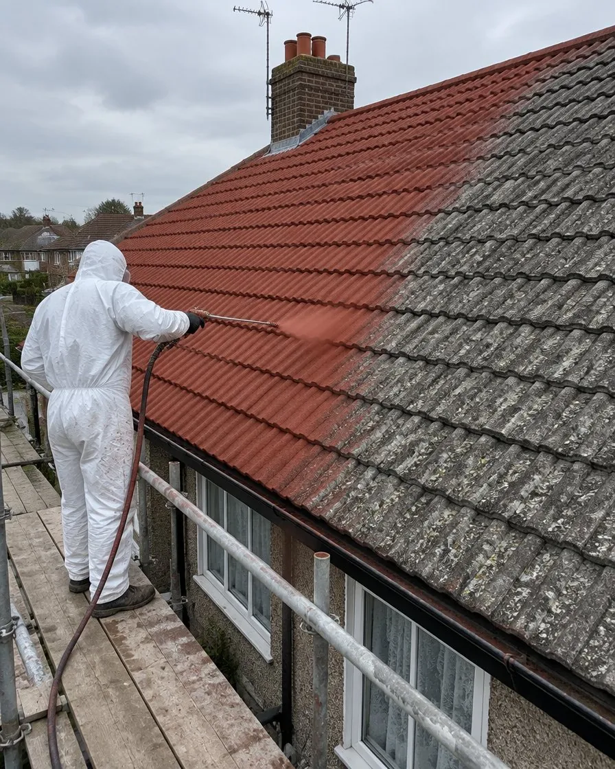 Roof painting and coating in Saltash